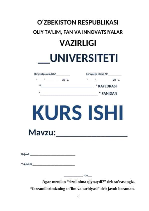 Iste’dodli bolalarni aniqlash va ularni tarbiyalash