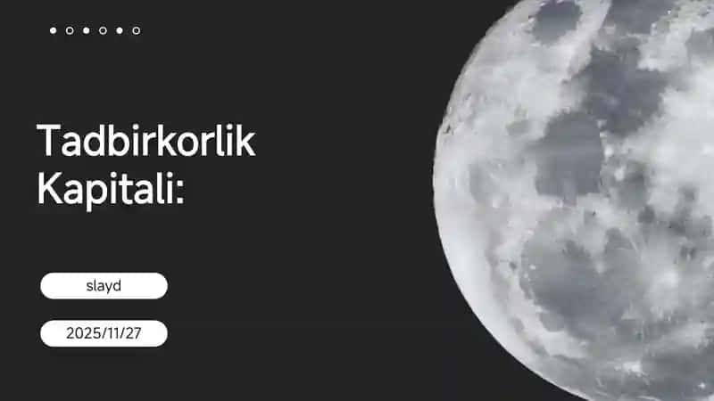 Tadbirkorlik Kapitali