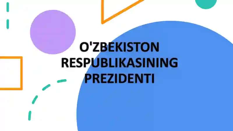 O'zbekiston Respublikasining Prezidenti