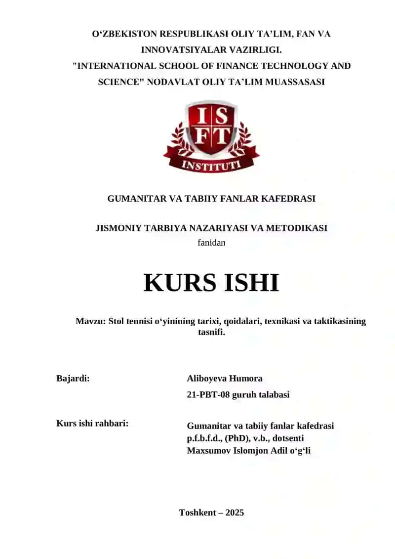 kurs ishi
