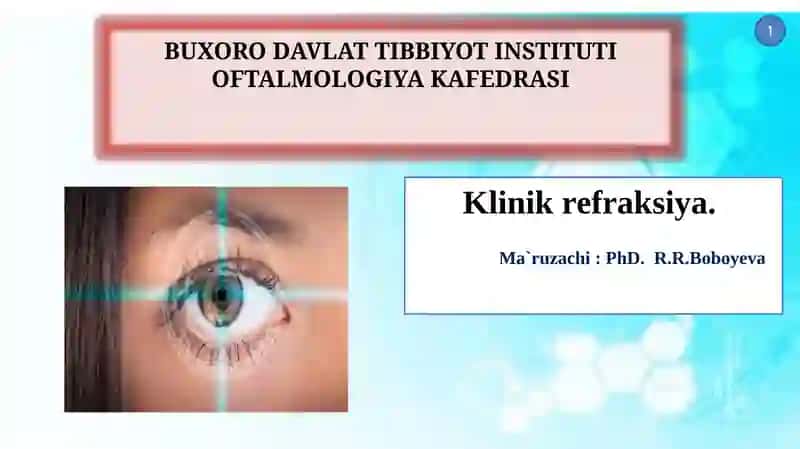 Klinik rеfraksiya