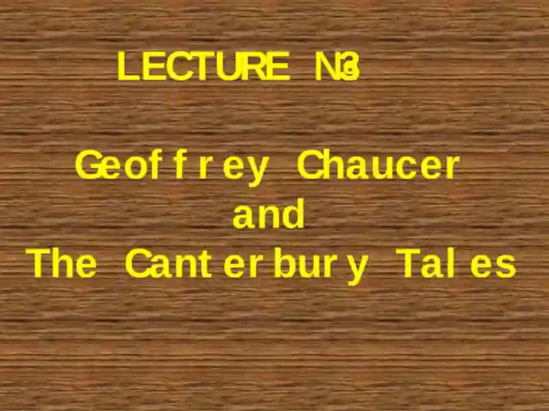 The Canterbury Tales