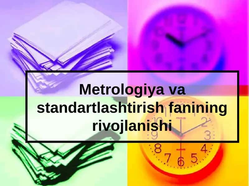 Metrologiyavastandartlashtirish