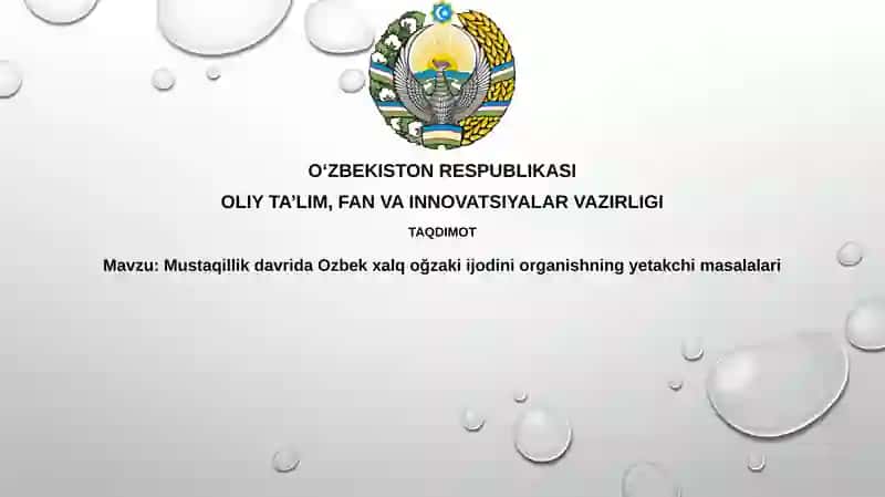 Mustaqillik davri folklor manbashunosligi