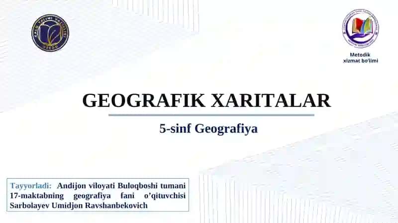 GEOGRAFIK XARITALAR