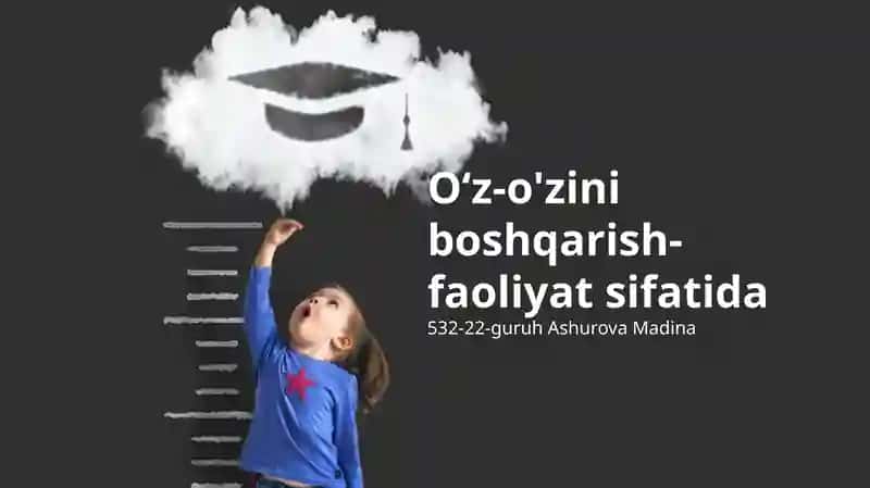 O'zini o'zi boshqaruv