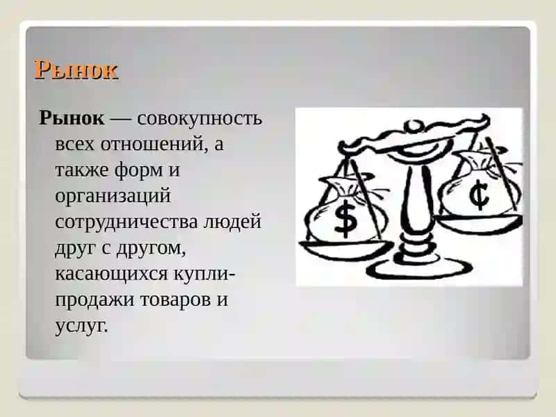 Рынок