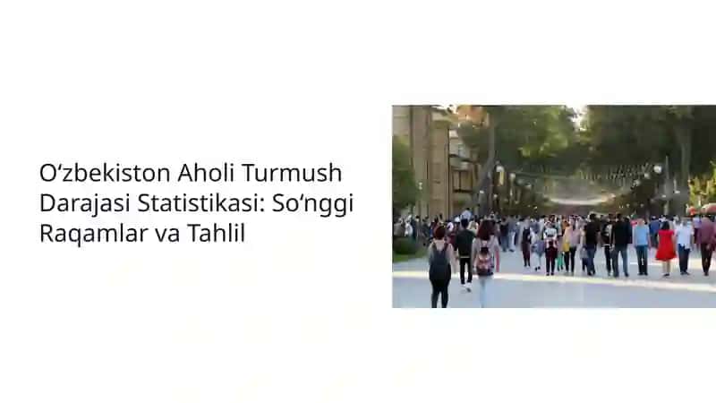 O‘zbekiston Aholi Turmush Darajasi Statistikasi