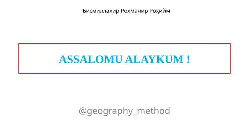 Geologik tuzilishi, relyefi va foydali qazilmalari