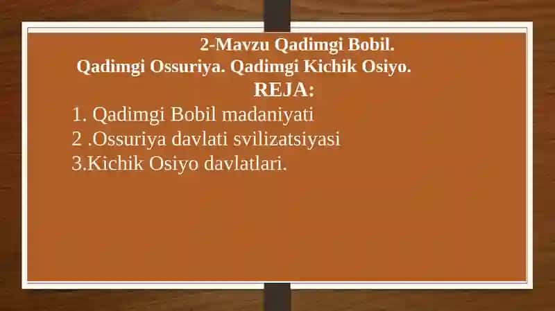 Qadimgi Bobil