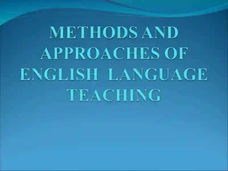 Teaching Methods in Language Education