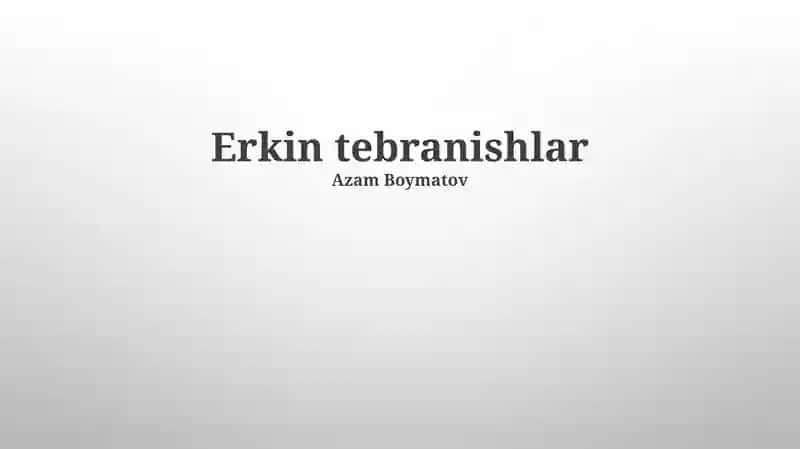 Erkin tebranishlar