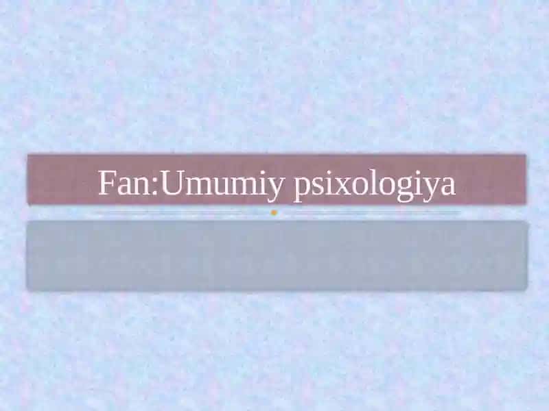 Ijtimoiy va individual ong haqida tushuncha