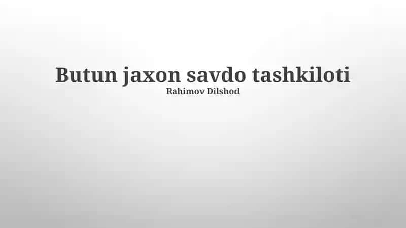 Jaxon savdo tashkiloti