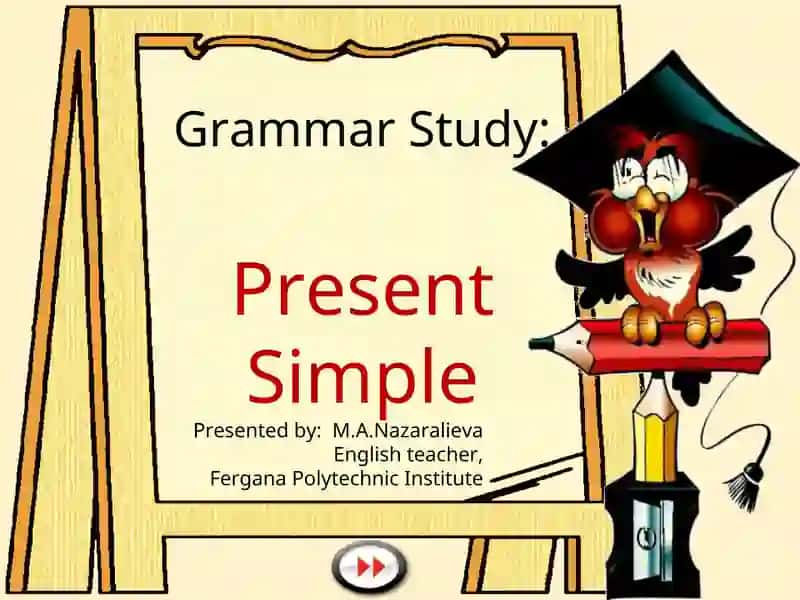 Grammar Study: Present Simple