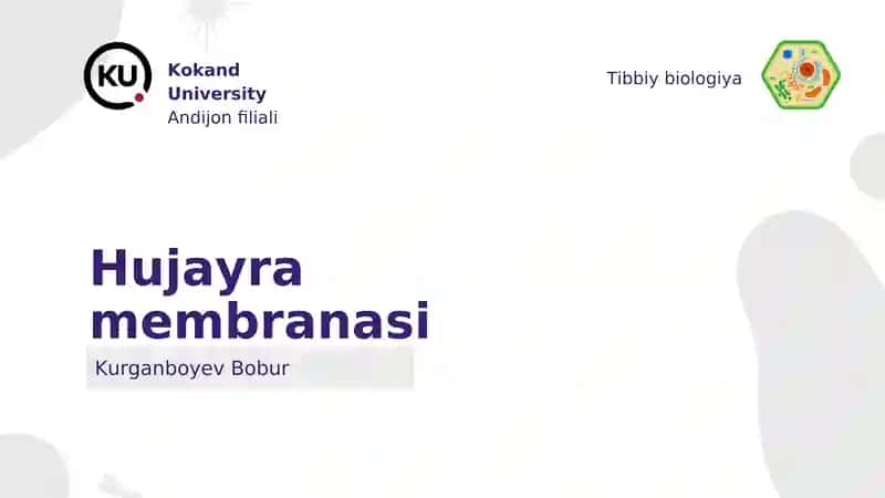 Hujayra membranasi