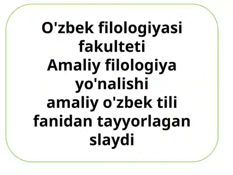 Kesimning tuzilishiga ko'ra turlari