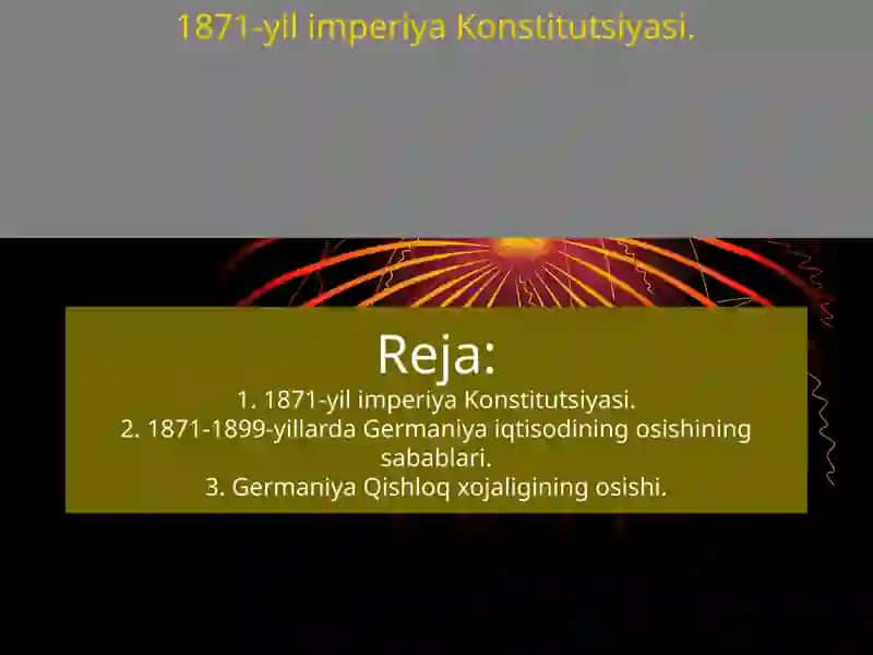 1871-yil imperiya Konstitutsiyasi.