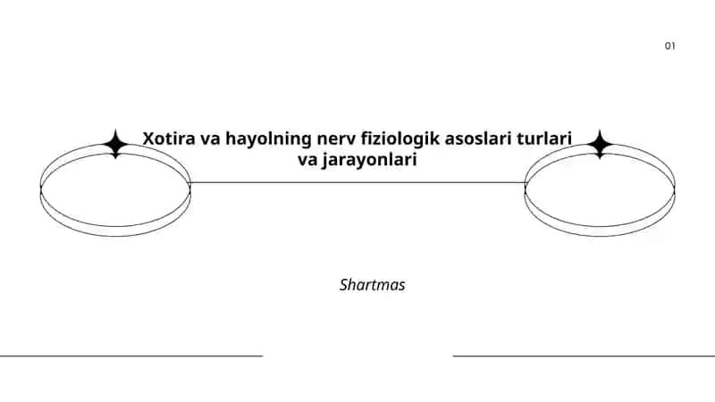 Xotira va hayolning nerv fiziologik asoslari turlari va jarayonlari
