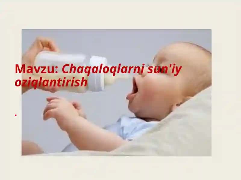 Sun'iy oziqlantirish
