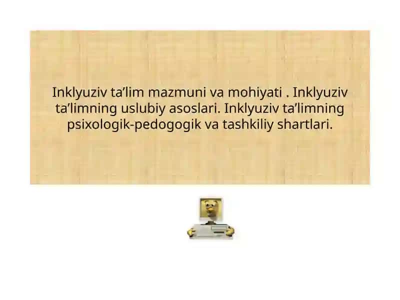 Inklyuziv ta’lim