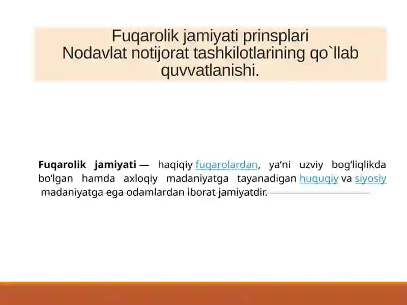 Fuqarolik jamiyati