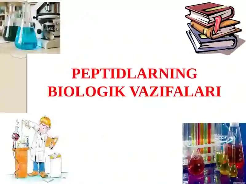 Peptidlarning biologik vazifalari