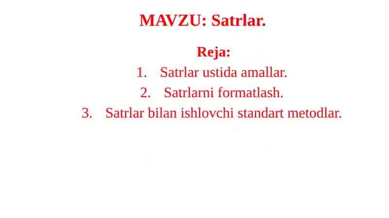 Satrlar