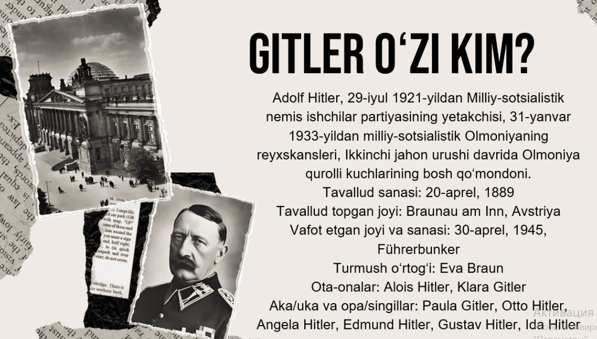 Adolf GitlerAdolf Gitler