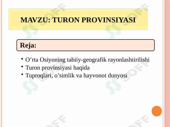 Turon provinsiyasi