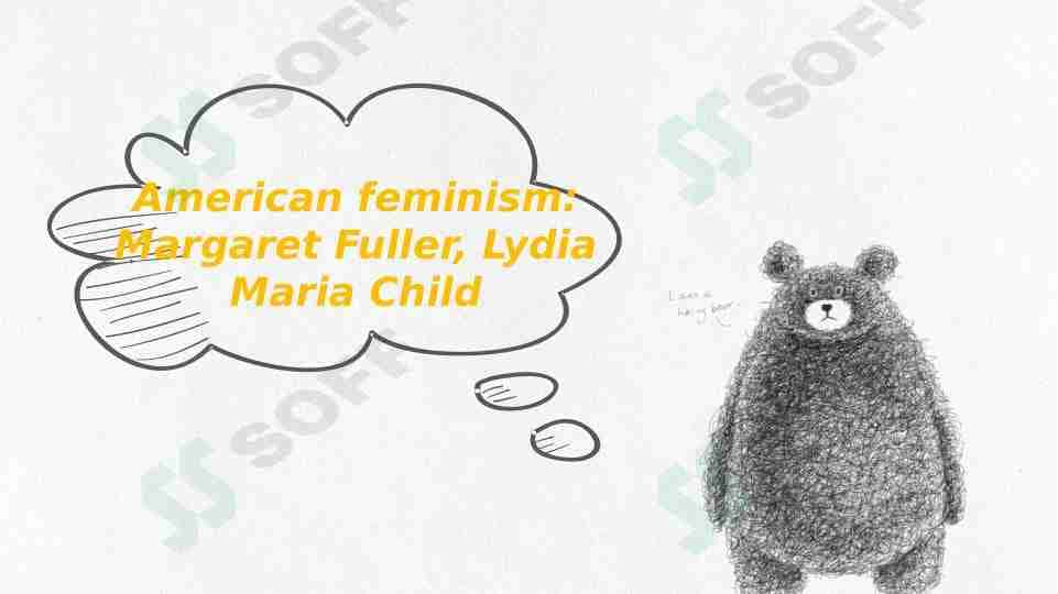 American feminism: Margaret Fuller, Lydia Maria Child