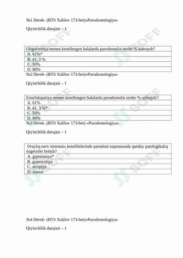 Stomatologiya paradont