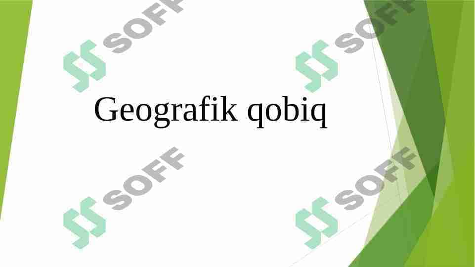 Geografik qobiq