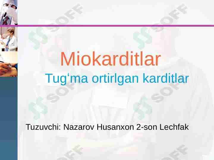 Miokarditlar