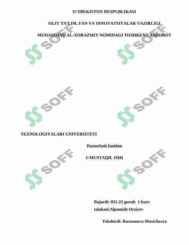 Dinamik massivlarga xotira ajratish uchun malloc() ishlatiladigan funksiyaning vazifasi