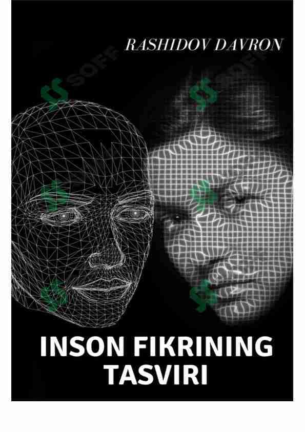 Inson fikrining tasviri (miyadagi fikrlarni tasvirga o`tkazish bo`yicha tajribalar)