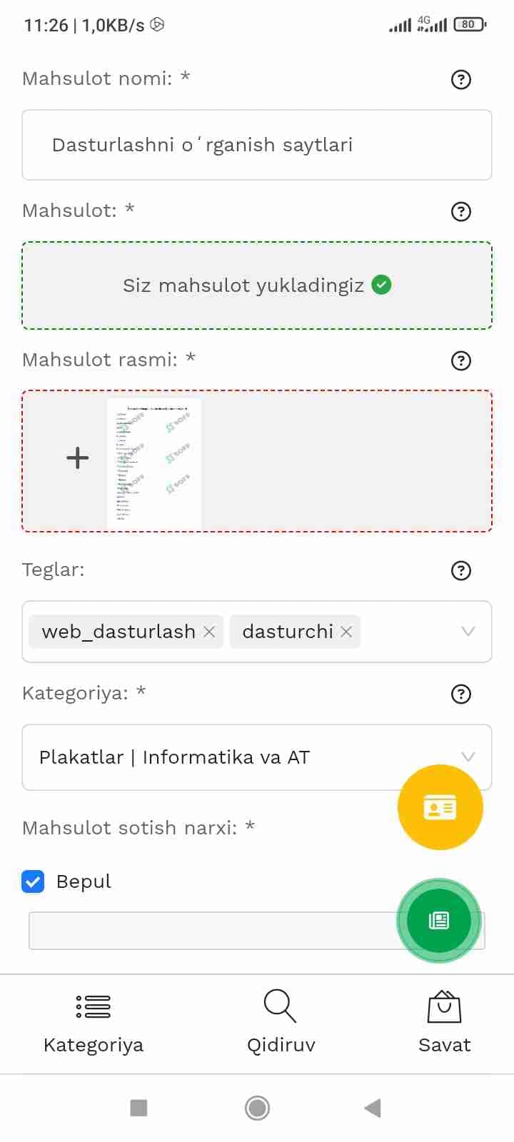 Tashish tashkil etish va transport logistikasi fanidan atamalar izohi