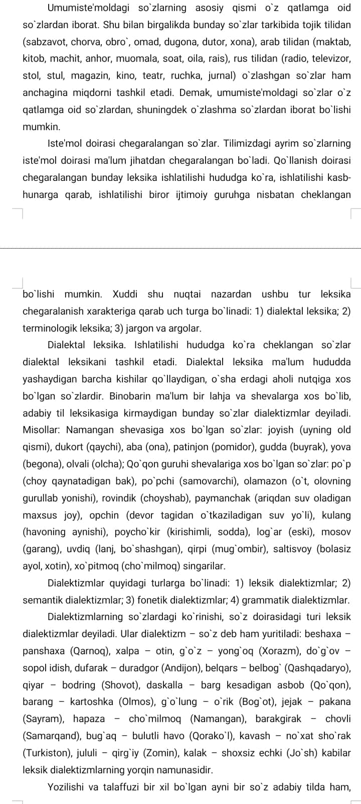 Tarix fanidan mavzulashtirilgan testlar