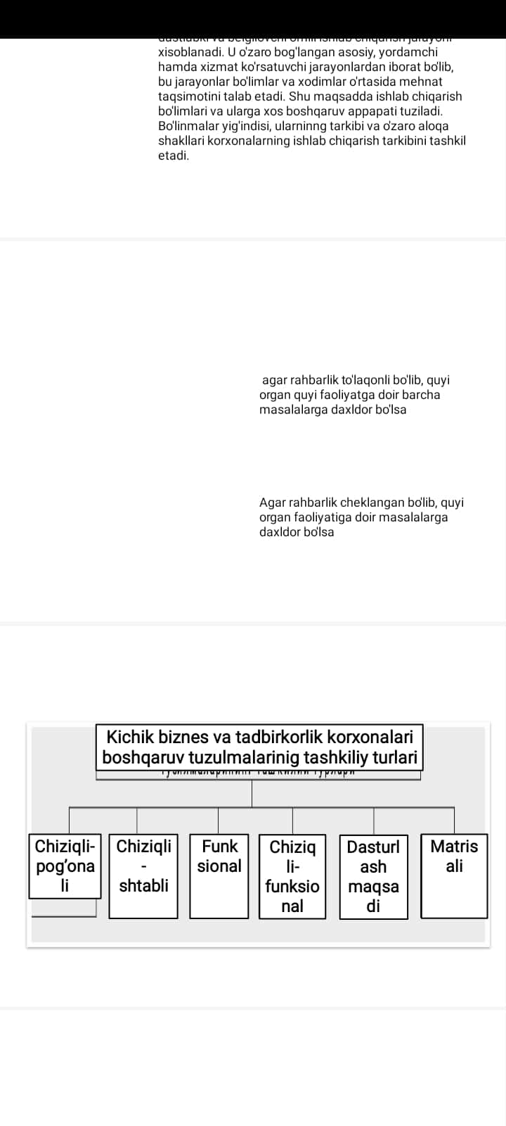 Kichik biznes va tadbirkorlik sub’ektlarida marketing faoliyatini tashkil etish.