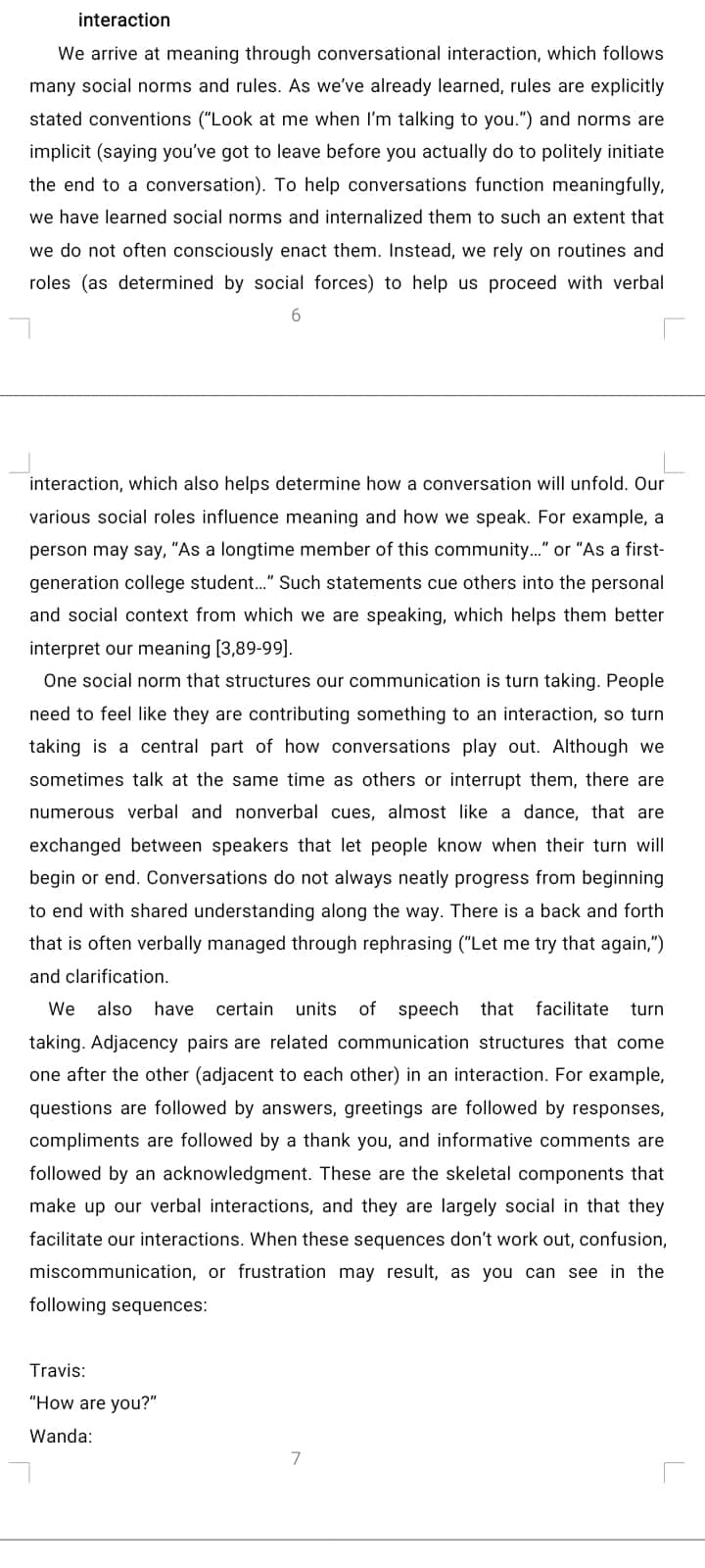 The influence of social context on the style of spoken language
