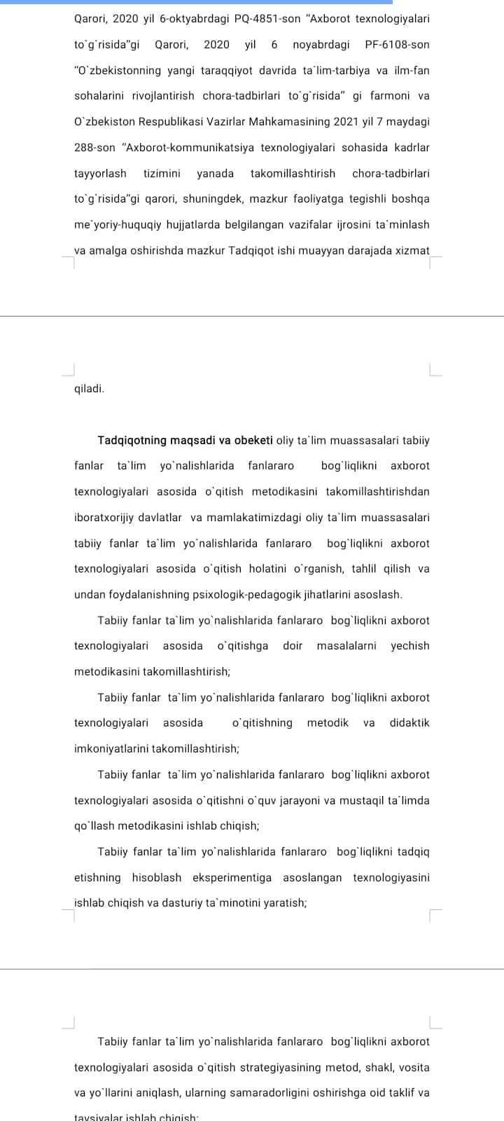 Korxona faoliyatini tashkil etish va ularni davlat ro'yxatidan o'tkazish