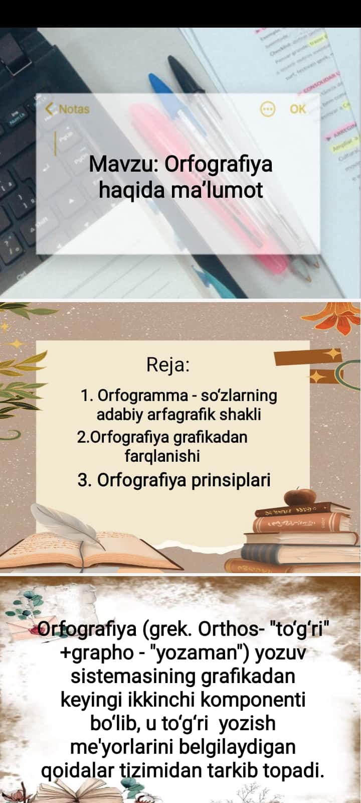 Orfografiya haqida maʼlumot