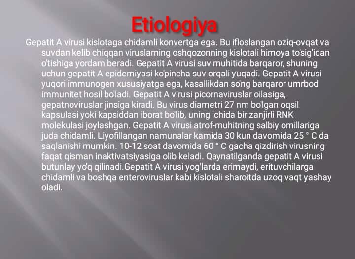 Gepatit A virusi