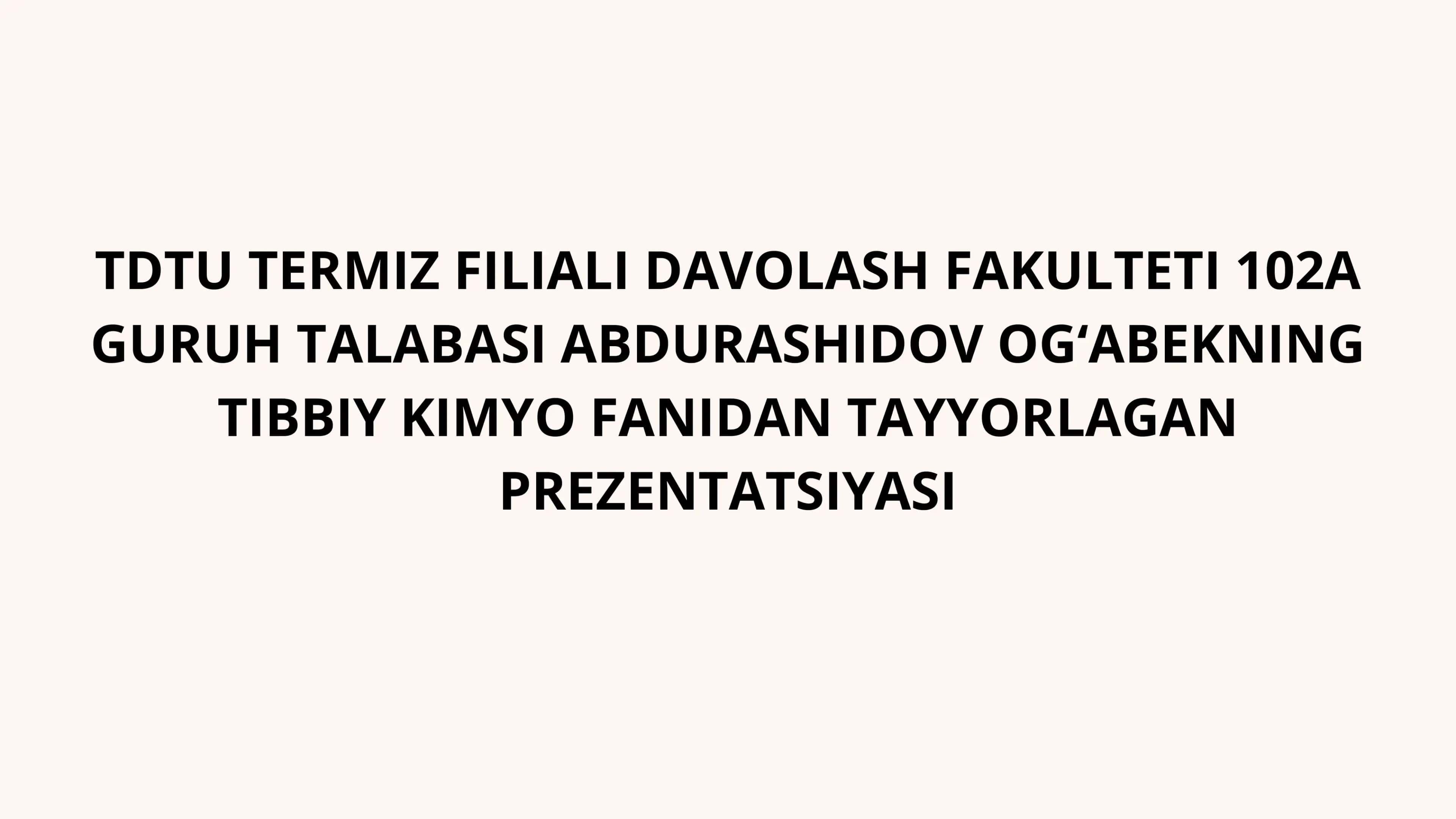 yadro kimyosining tibbiyotda oʻrni