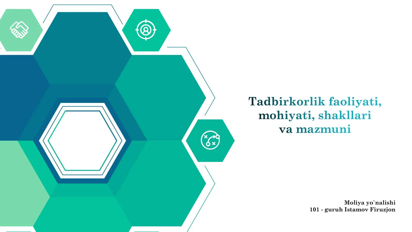 Moliya yo`nalishi