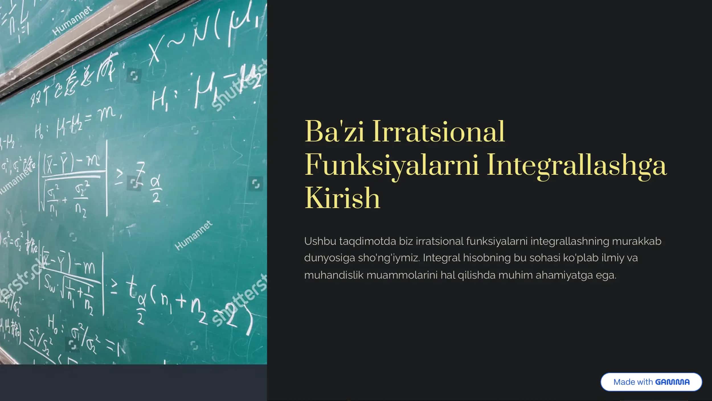 Bazi irratsional funksiyalar