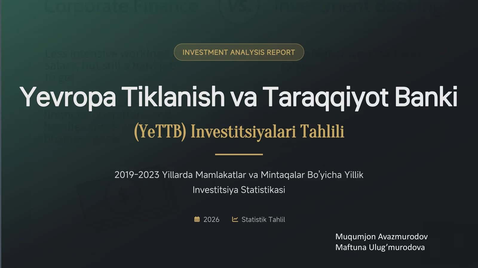 OʻZBEKISTON SUGʻURTA BOZORI TARIXI. HOZIRGI HOLATI. RIVOJLANISH ISTIQBOLLARI