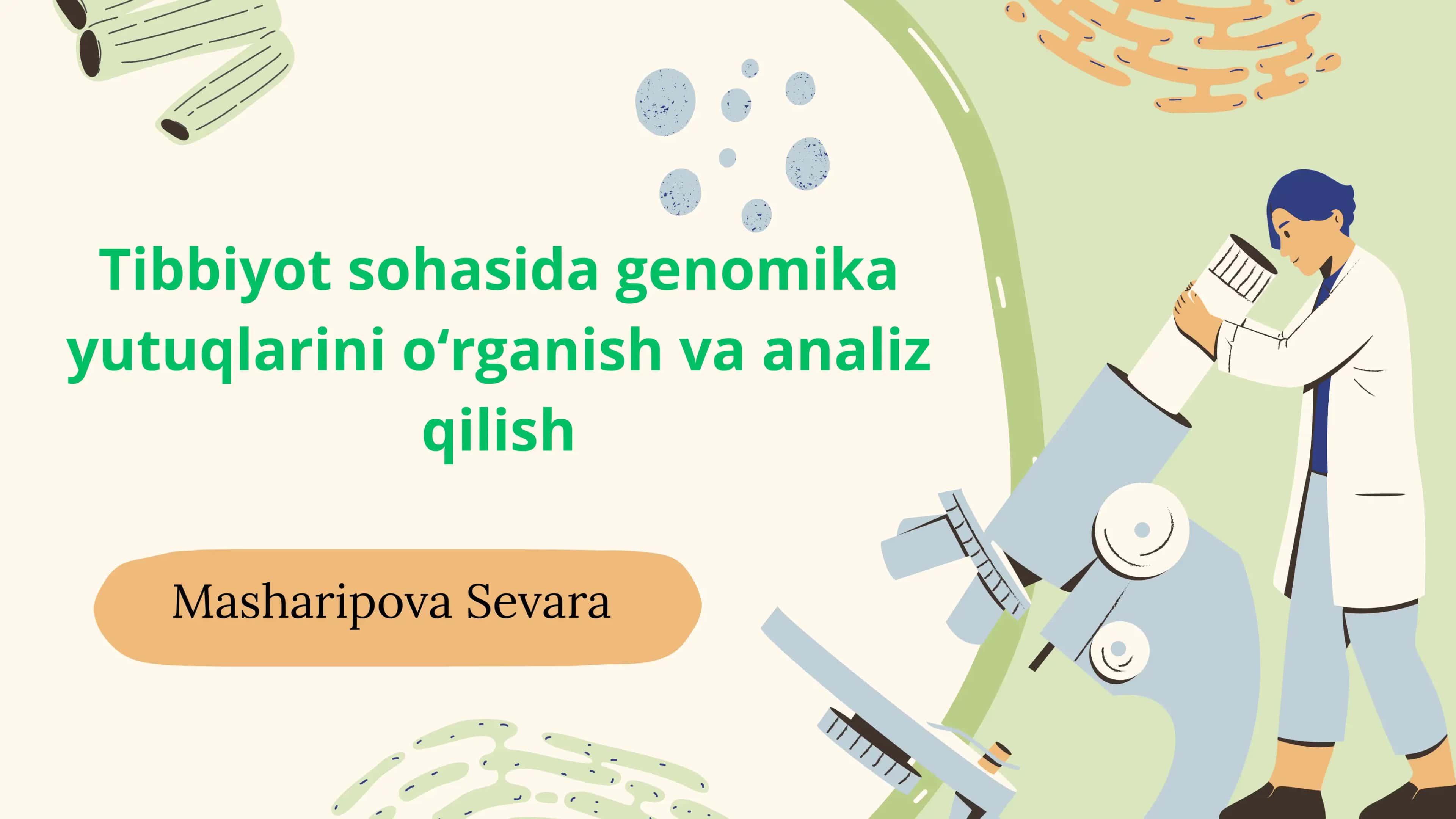 Genomika Tibbiyotda Yutuqlar