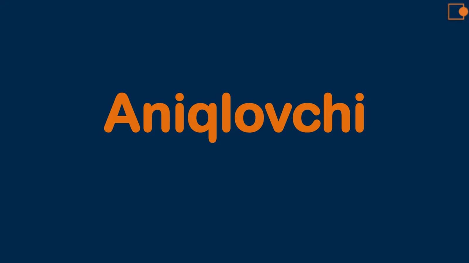 Aniqlovchi