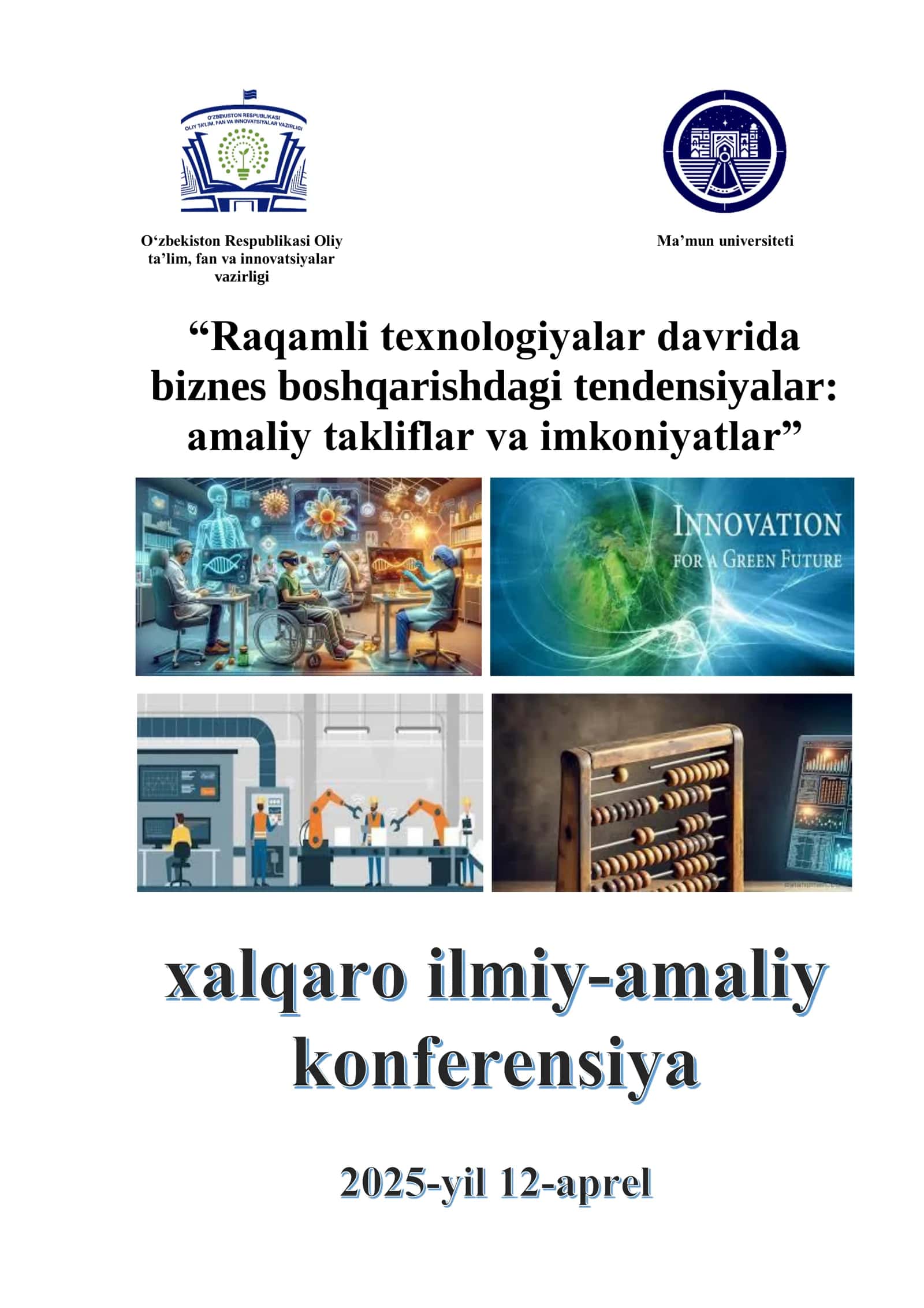 Ma’mun universitetidagi Xalqaro ilmiy-amaliy anjuman